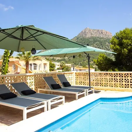 Beautiful With Private Pool And Amazing View Calp