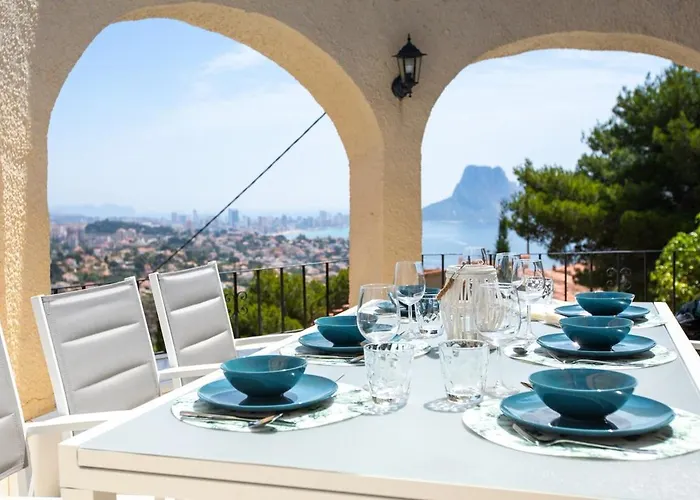 Villa Beautiful With Private Pool And Amazing View Calpe